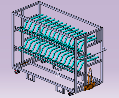 挡泥板固定杆总成A