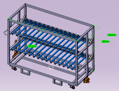挡泥板固定杆总成C